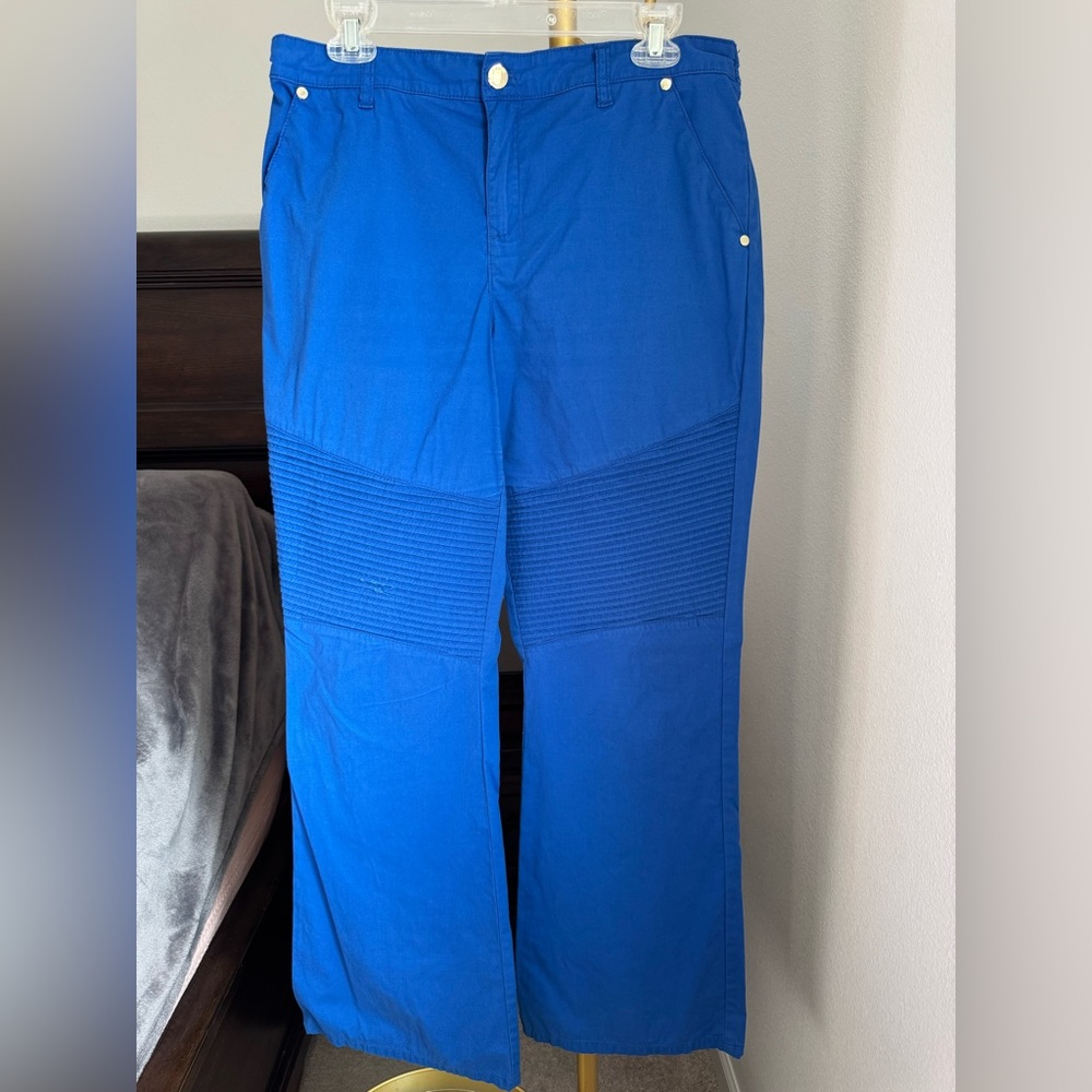 Jaanuu Scub Pants - Blue Cargo Moto Style - Size Large